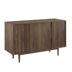 Cabinets & Sideboards-Kirkland's Home Josette Wood Open Wine Cabinet Brown