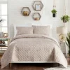 Quilts-Kirkland's Home Justina Blakeney Abrazo 3-Pc. Queen Quilt Set Tan