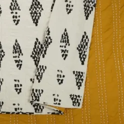 Quilts-Kirkland's Home Justina Blakeney Beaded 3-Pc. King Quilt Set Ivory/Gray/Yellow