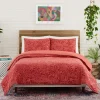 Duvets-Kirkland's Home Justina Blakeney Nature 3-Pc. King Duvet Set Red