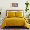 Duvets-Kirkland's Home Justina Blakeney Nature Queen Duvet Set Yellow
