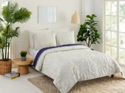 Quilts-Kirkland's Home Justina Blakeney Sun & Moon Twin Quilt Set Ivory/Blue