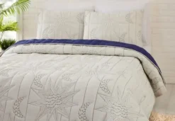 Quilts-Kirkland's Home Justina Blakeney Sun & Moon Twin Quilt Set Ivory/Blue