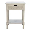 Accent & End Tables-Kirkland's Home Karson Carved Turned Legs Accent Table Gray