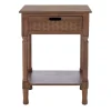 Accent & End Tables-Kirkland's Home Karson Carved Turned Legs Accent Table Brown