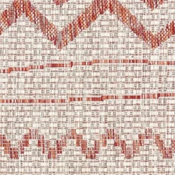 Outdoor Rugs-Kirkland's Home Kaya Natural Gradient Indoor/Outdoor Runner, 2X7 Tan