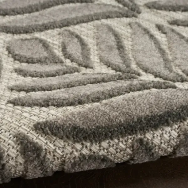 Outdoor Rugs-Kirkland's Home Kaya Rust Gradient Indoor/Outdoor Area Rug, 4X7 Orange