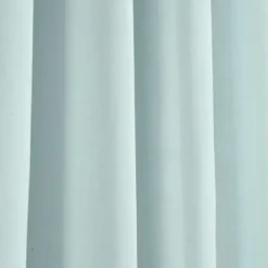 Curtains & Drapes-Kirkland's Home Knotted Curtain Panel Set, 84 In. Blue