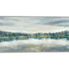 Canvas Art-Kirkland's Home Lakeside Luxe Framed Canvas Art Print Green/Blue