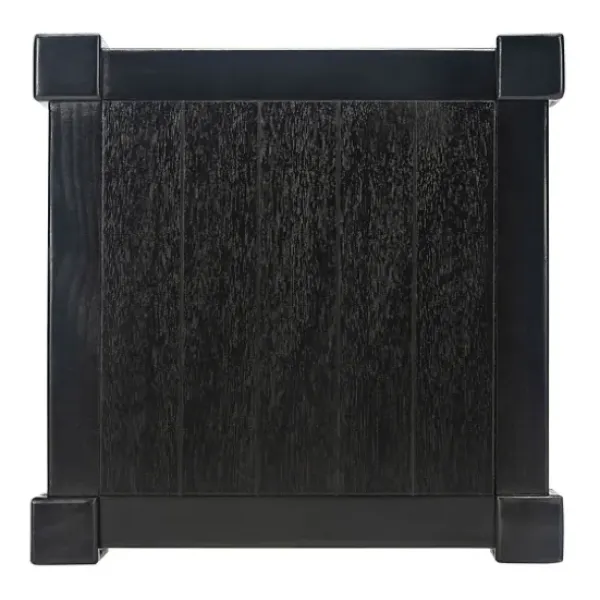 Accent & End Tables-Kirkland's Home Landry Carved Legs Accent Table Black