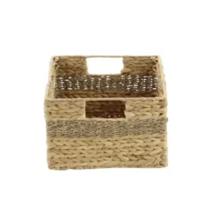 Baskets & Boxes-Kirkland's Home Large Beige Linen Book Box Tan