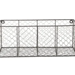 Wall Storage-Kirkland's Home Large Wall Hanging Chicken Wire Baskets, Set Of 2