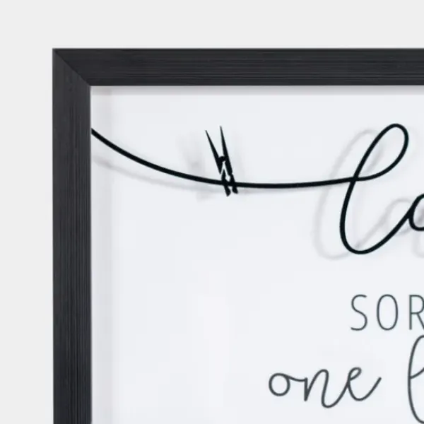 Wall Quotes & Signs-Kirkland's Home Laundry Sorting Through Life Wall Plaque White/Black