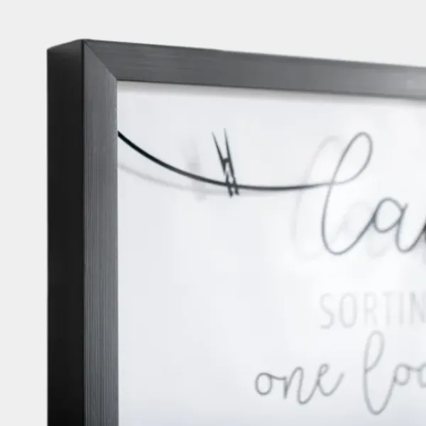 Wall Quotes & Signs-Kirkland's Home Laundry Sorting Through Life Wall Plaque White/Black