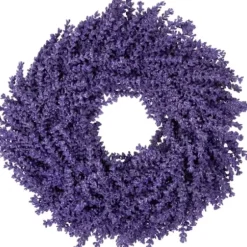 Wreaths-Kirkland's Home Lavender Abundance Wreath Purple