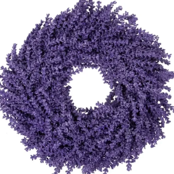 Wreaths-Kirkland's Home Lavender Abundance Wreath Purple