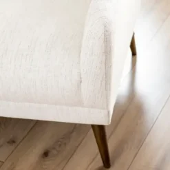Sofas & Loveseats-Kirkland's Home Layla Vanilla Speckle Loveseat Ivory