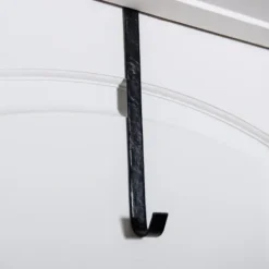 Wreaths-Kirkland's Home Leather Wreath Hanger Black