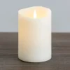 Flameless Candles-Kirkland's Home Led Soft Flame Pillar Candle, 4X6 In. Ivory