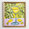 Framed Art-Kirkland's Home Lemon Twist Framed Art Print Yellow/Green