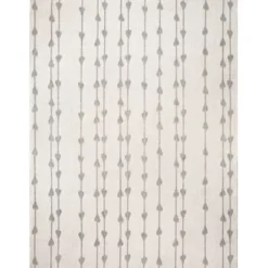 Outdoor Rugs-Kirkland's Home Leopard Border Outdoor Area Rug, 5X7 Gray