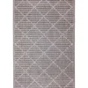 Outdoor Rugs-Kirkland's Home Leopard Border Outdoor Area Rug, 6X9 Gray