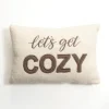 Pillows-Kirkland's Home Let'S Get Cozy Teddy Fur Pillow White/Brown