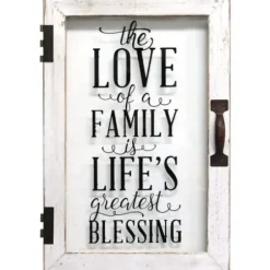 Wall Quotes & Signs-Kirkland's Home Life'S Blessings Printed Glass Plaque White