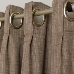 Curtains & Drapes-Kirkland's Home Light Blackout Curtain Panel Set, 84 In. Gray