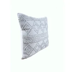 Pillows-Kirkland's Home Light Geometric Stella Throw Pillow Blue