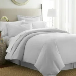 Duvets-Kirkland's Home Light 3-Pc. Ultra Soft King Duvet Cover Set Gray