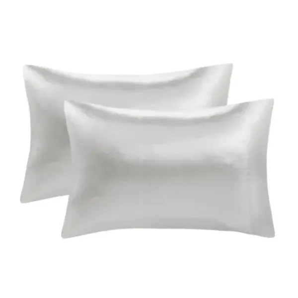Bed Sheets-Kirkland's Home Light Satin 6-Pc. California King Sheet Set Gray