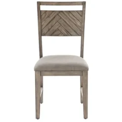 Dining Chairs-Kirkland's Home Light Slat Back Wood Dining Chairs, Set Of 2 Gray