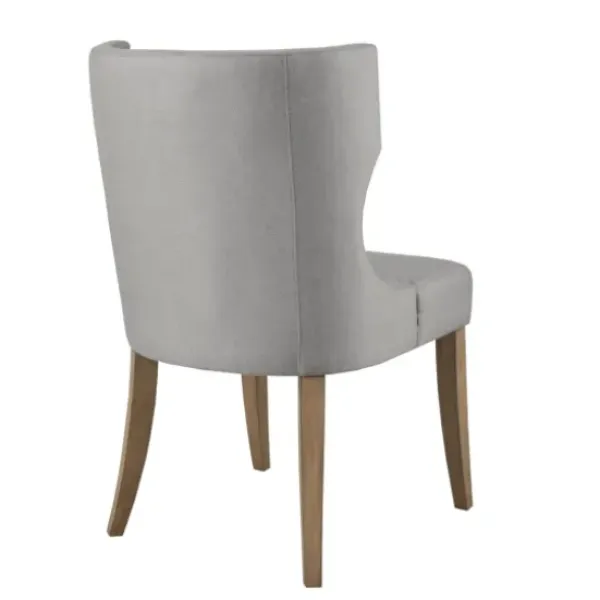 Dining Chairs-Kirkland's Home Light Wingback Dining Chair Gray