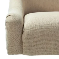 Office Furniture-Kirkland's Home Lili Cream Golden Office Chair Ivory