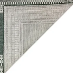 Outdoor Rugs-Kirkland's Home Linear Macy Indoor/Outdoor Area Rug, 6X9 Green