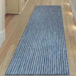 Outdoor Rugs-Kirkland's Home Linear Macy Indoor/Outdoor Area Rug, 4X7 Green