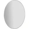 Framed Mirrors-Kirkland's Home Linear Oval Metal Wall Mirror Silver