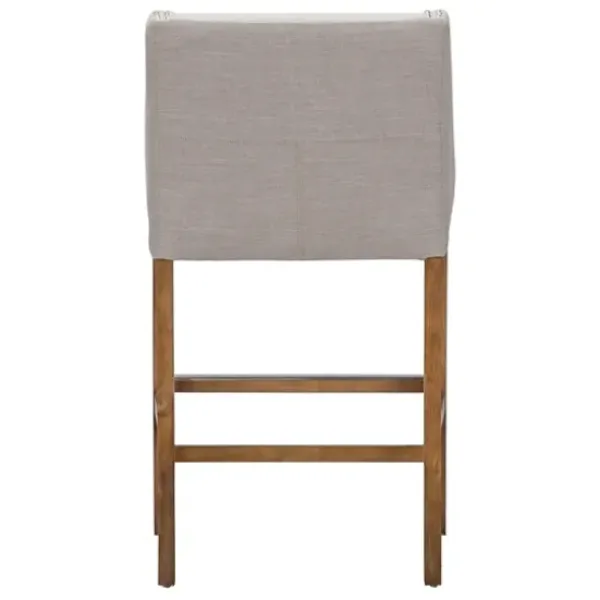 Bar Stools & Counter Height Stools-Kirkland's Home Linen Castaic Barstool Tan