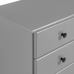 Dressers & Chests-Kirkland's Home Lola Cottage Frame Nine-Drawer Dresser Gray