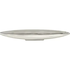 Decorative Trays-Kirkland's Home Long Metallic Tray Silver