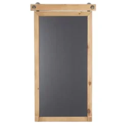 Wall Storage-Kirkland's Home Long Wood And Metal Frame Chalkboard