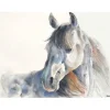 Canvas Art-Kirkland's Home Looking Back Giclee Canvas Art Print Blue