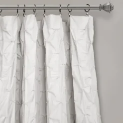 Curtains & Drapes-Kirkland's Home Lush Insulated Curtain Panel Set, 95 In. Gray
