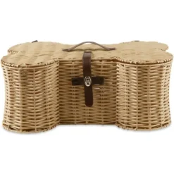 Baskets & Boxes-Kirkland's Home Macrame Overlay Baskets, Set Of 2 Brown