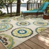 Outdoor Rugs-Kirkland's Home Madura Buffalo Check Outdoor Area Rug, 3X5 Black/White