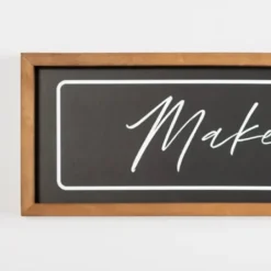 Wall Quotes & Signs-Kirkland's Home Make Yourself At Home Wall Plaque Black