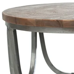 Accent & End Tables-Kirkland's Home Mango Wood Accent Table Brown