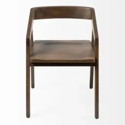 Dining Chairs-Kirkland's Home Mango Wood Dining Chair Brown