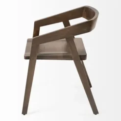 Dining Chairs-Kirkland's Home Mango Wood Dining Chair Brown